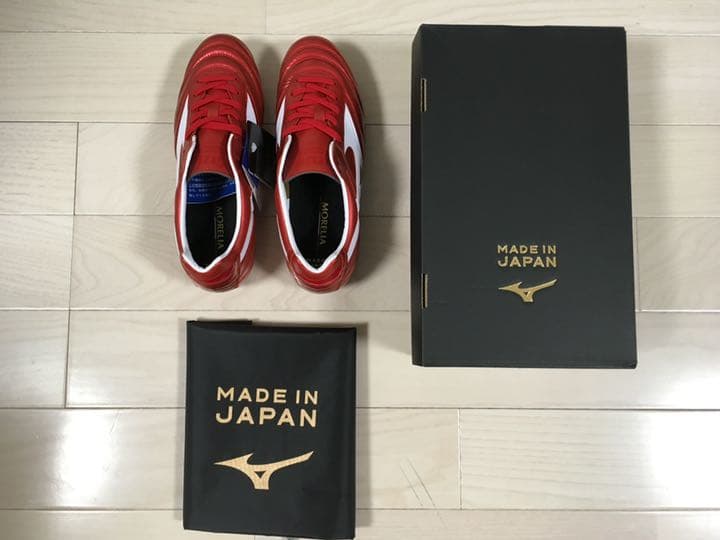 mizuno モレリア2 パッションレッド