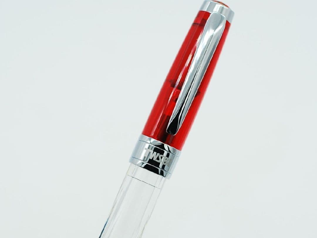 TWSBI ツイスビー 万年筆 ダイヤモンド580 RBT B 太字ルビーレッド