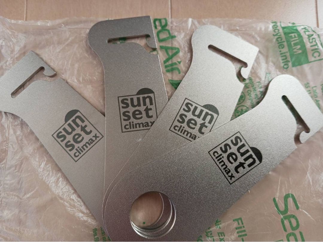 sunset climax tarp 01 : SUS ポール２本セット