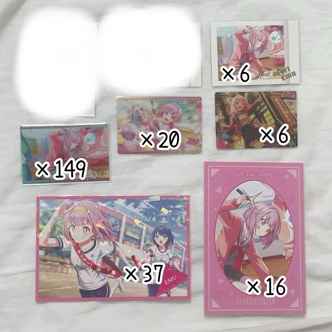 プロセカ 鳳えむ まとめ売り グリ缶 アクスタ ポスカ ぱしゃこれ ウエハース