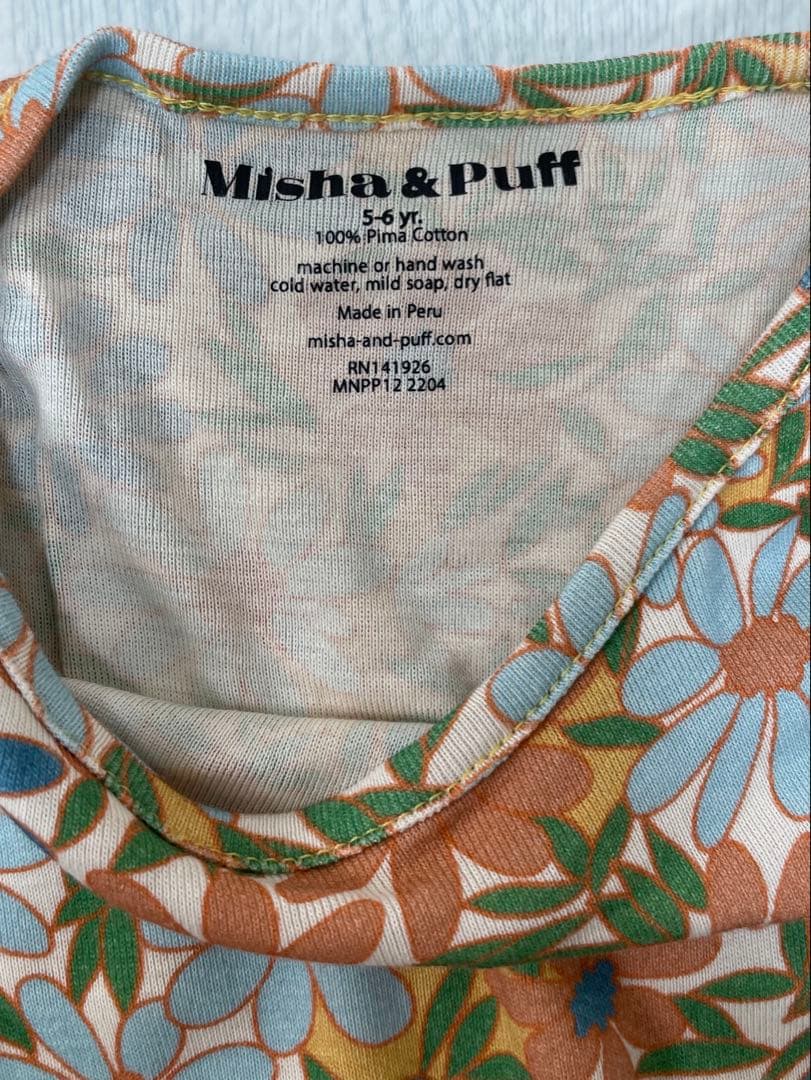Misha&Puff パフTシャツ・サイクリングショーツ