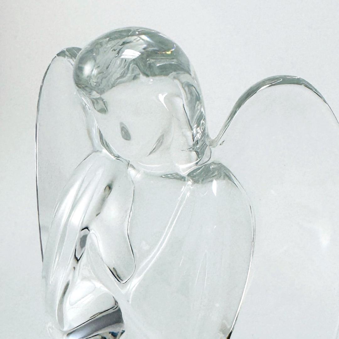 【バカラ】エンジェル 祈り 置物 インテリア★美品★幸運/開運2