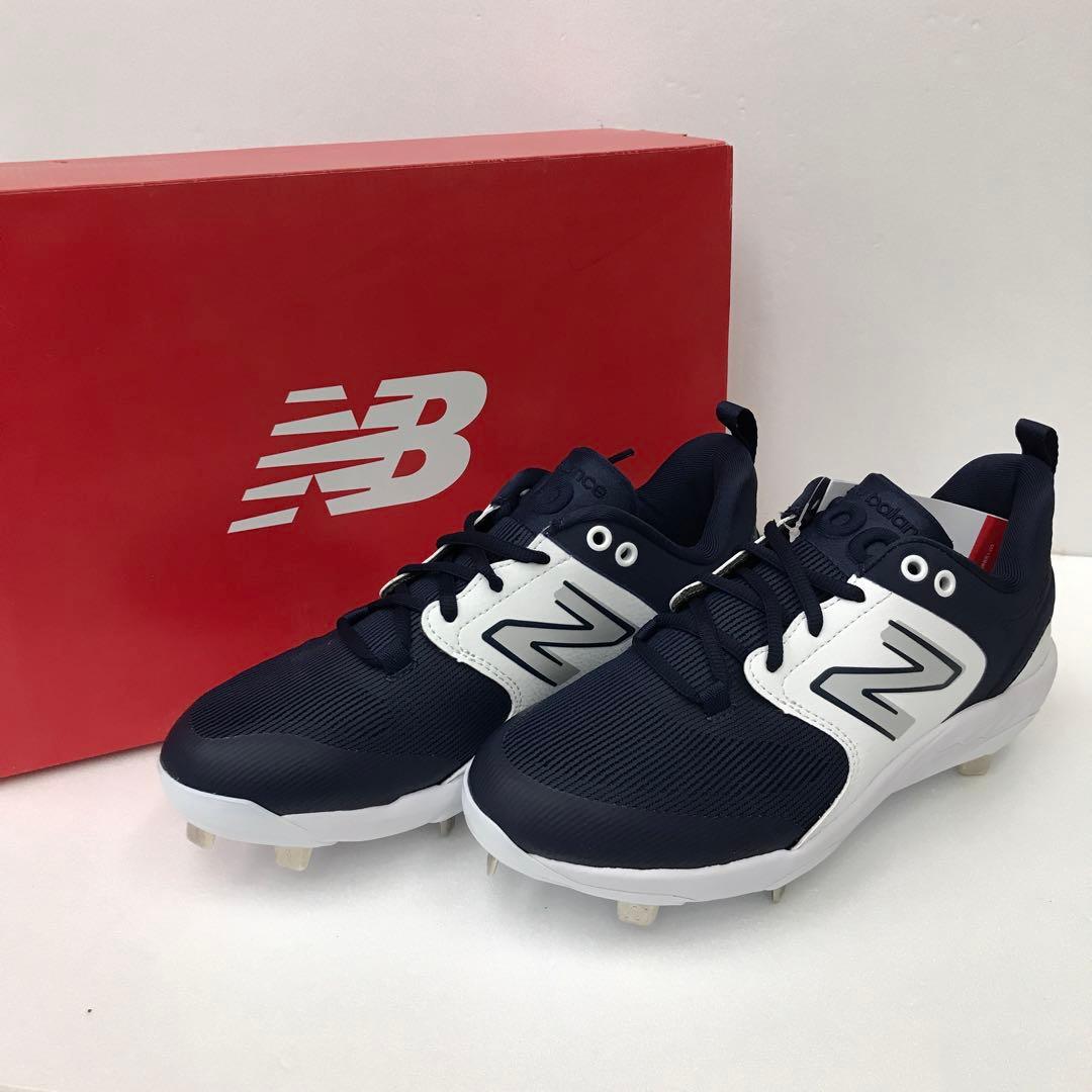 ニューバランス　金具スパイク　ネイビー×ホワイト　L3000TN6