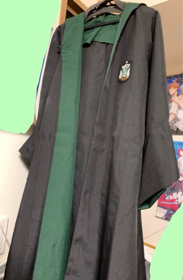 【美品】【スタジオツアー公式】ハリー・ポッター ローブ XXSサイズ　スリザリン