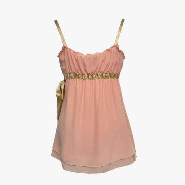 MAURIZIO PECORARO マウリツィオペコラーロ シルク キャミソール