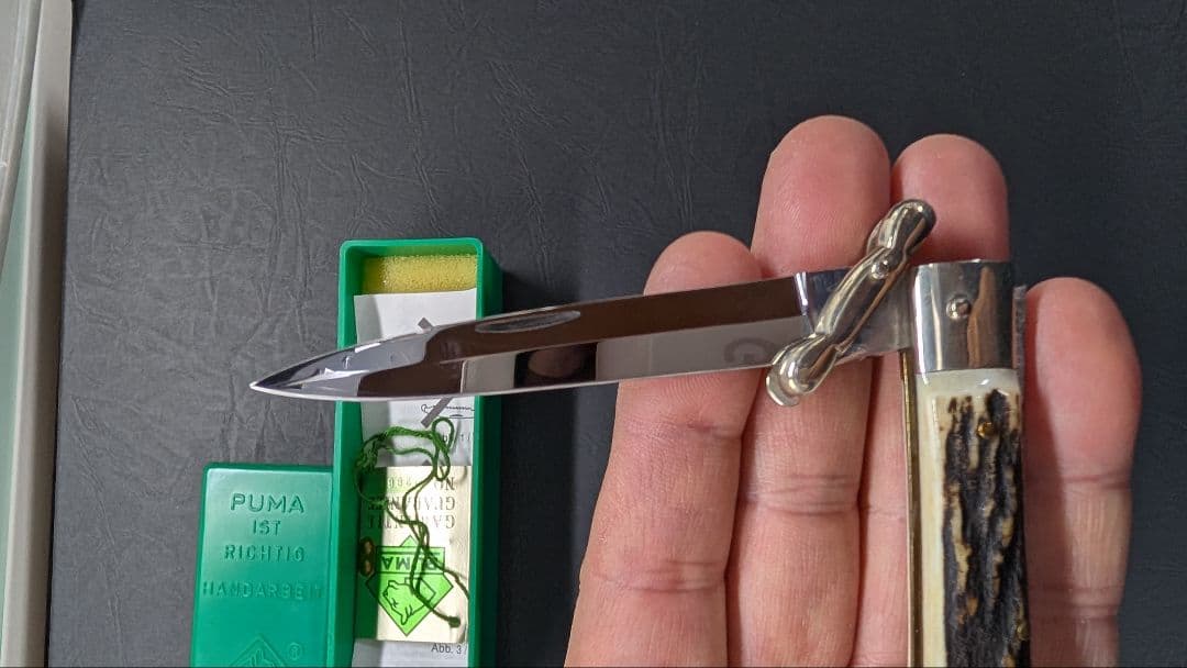 PUMA リトルハンター 刀 鹿の角ハンドル