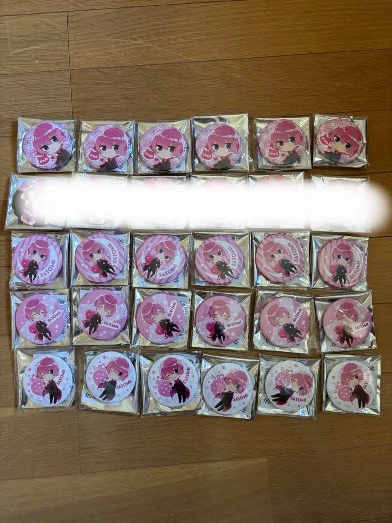 さとみくん Memories 缶バッジ ワンマン