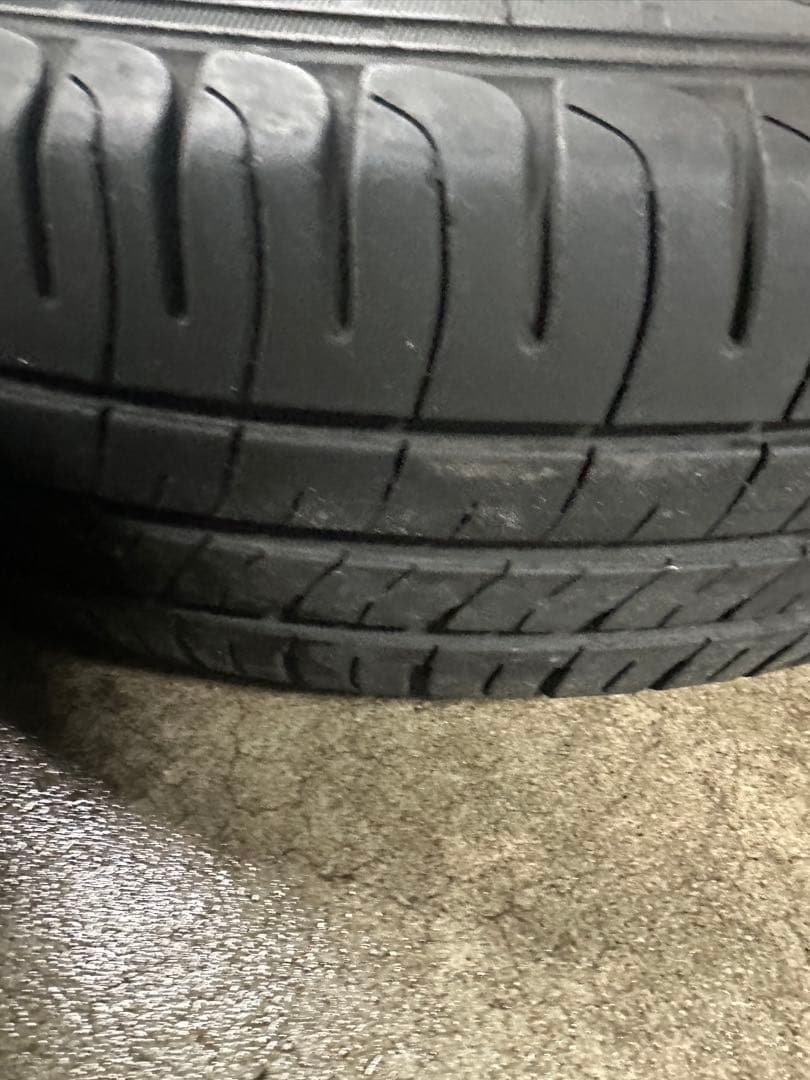 送料無料　145/80R13 日産モコから取外　純正アルミセット