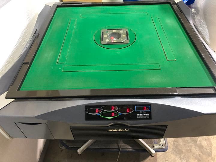 全自動麻雀卓　WAKWAK エムテックスマツムラ　通電のみ確認済　手渡し限定