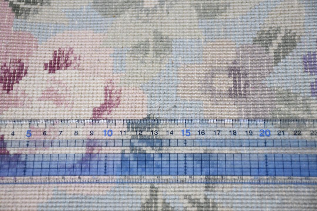 EEK91 大判 中国緞通 306×243cm 長方形 カーペット 手織絨毯