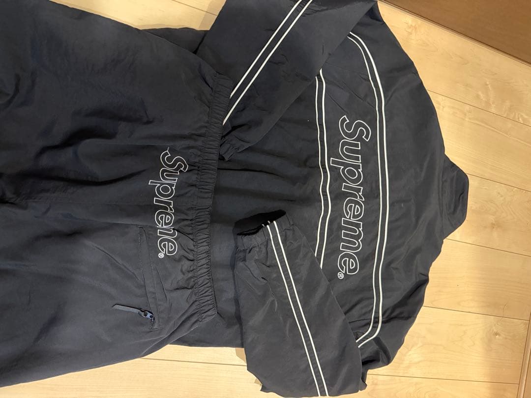 Supreme セットアップ　トラックジャケット、トラックパンツセット　17aw