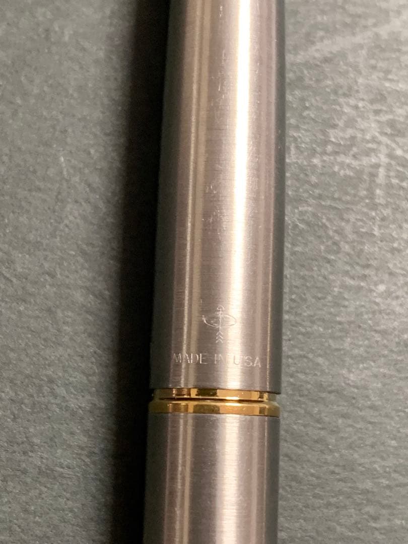 希少 名品 Parker 45 万年筆USA 初期 ペン先14K X極細