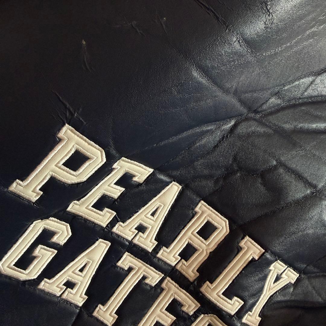 パーリーゲイツ　キャディバッグ　ネイビー　白　ショルダー式　スタンド式　軽量