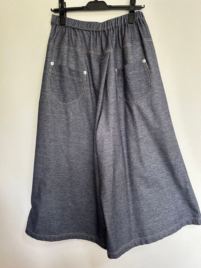 【i+mu】美品スカート見えするパンツガウチョパンツ