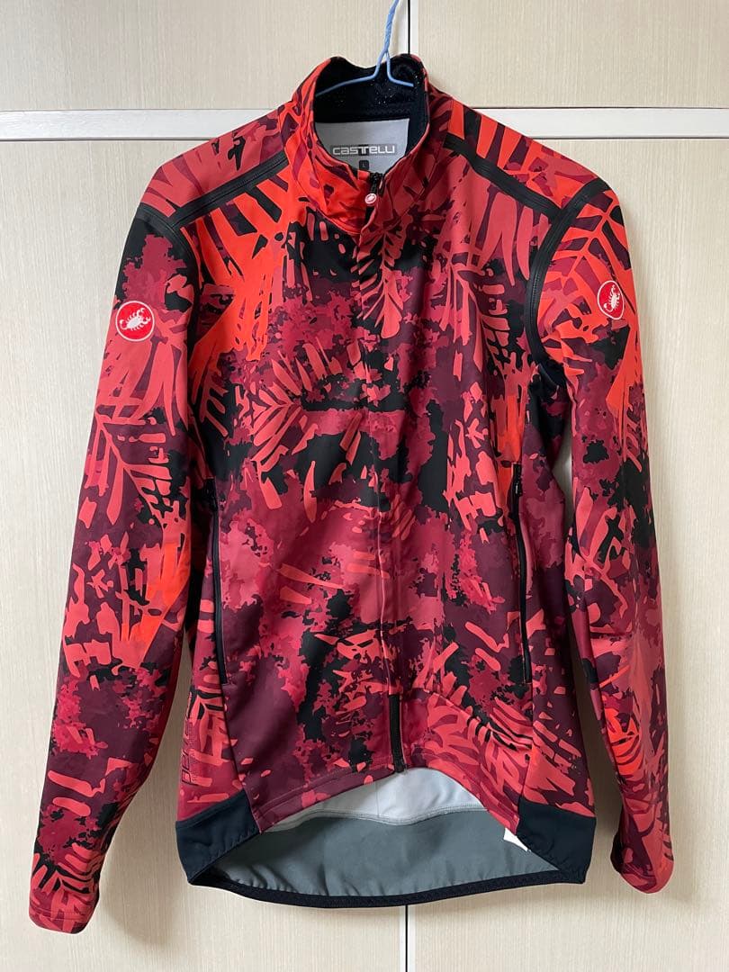 CASTELLI カステリ 長袖ジャージ PERFETTO ROS Lサイズ