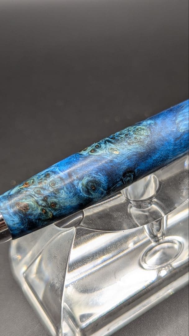 312ペン工房翌檜　スタビライズドウッドバーチバール　木軸シャーペン　ボールペン