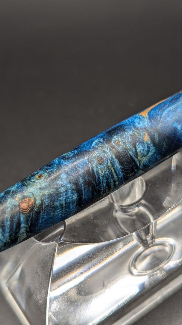 312ペン工房翌檜　スタビライズドウッドバーチバール　木軸シャーペン　ボールペン