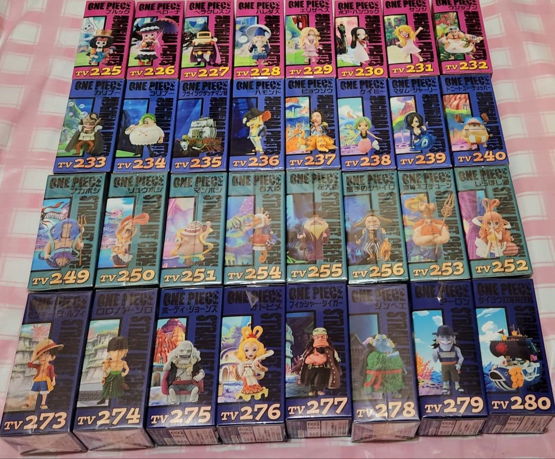 ワンピース コレクタブル 70個セット フィギュア 2年後、リュウグウ王国編