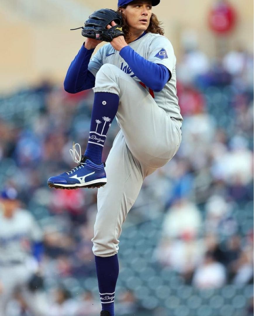 ドジャース　日本未発売　膝迄野球用Stanceソックス　ムーキー　ベッツ