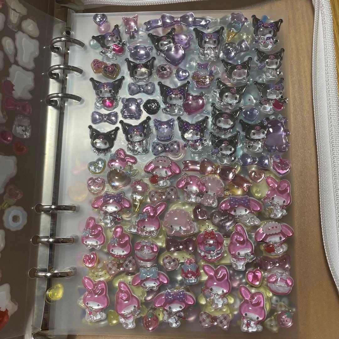 豪華　シール帳　完成品　卒業　サンリオ　ボンボンドロップ　コットンパフィーなど
