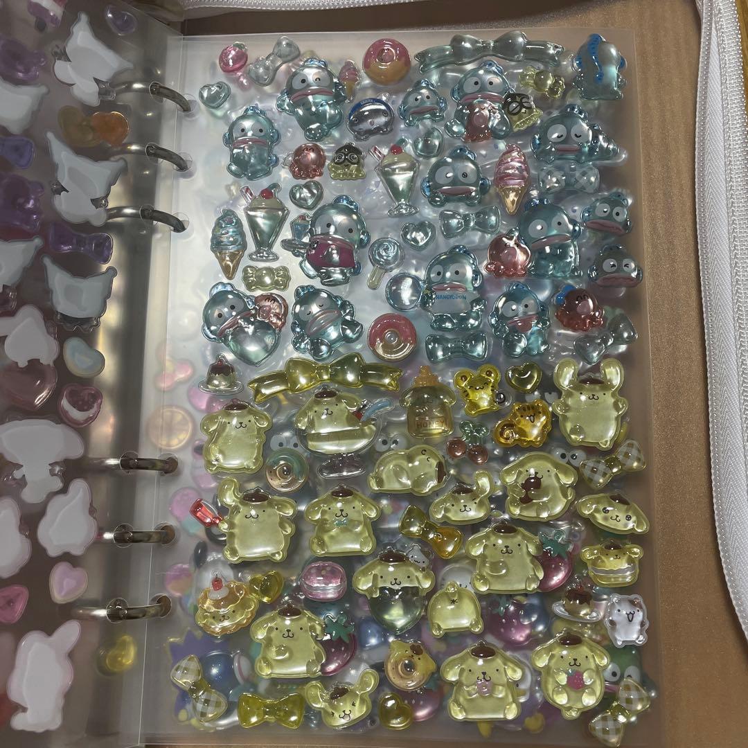 豪華　シール帳　完成品　卒業　サンリオ　ボンボンドロップ　コットンパフィーなど
