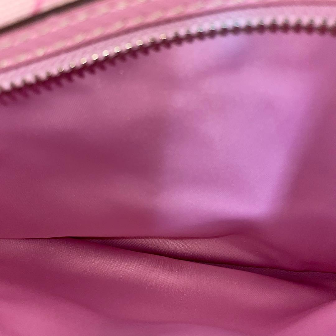 【美品】 COACH コーチ ハンドバッグ ミニボストン ピンク 17154