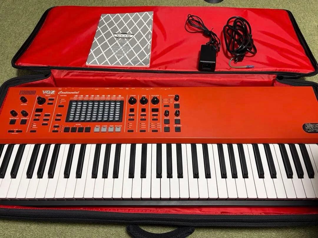 VOX Continental 61 専用ソフトケース付