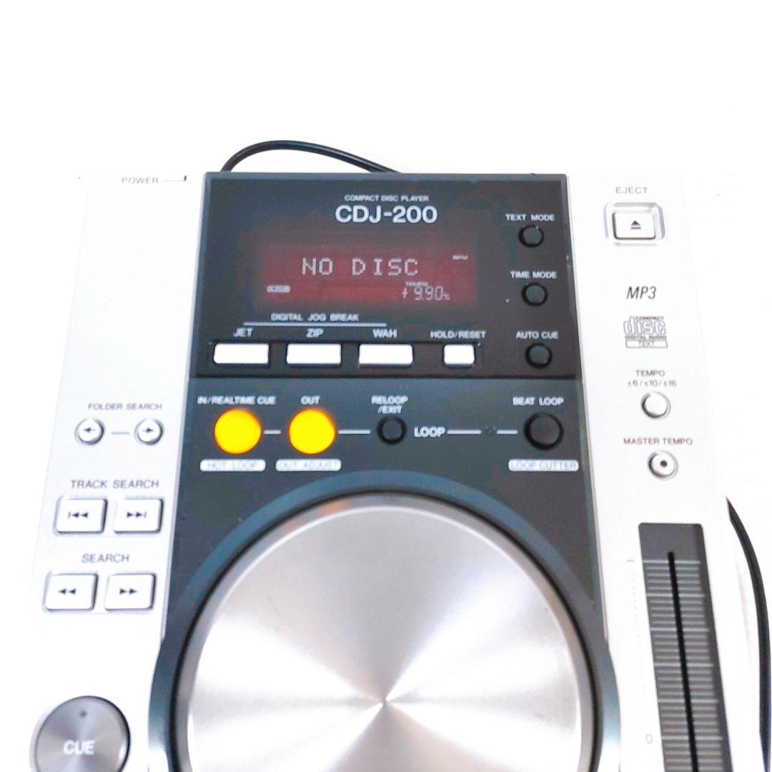 Pioneer パイオニア CDJ-200 DJ用CDプレーヤー