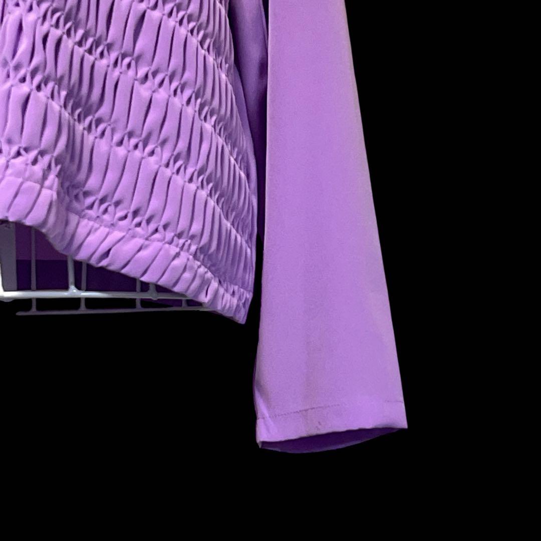 【ムー品】ATSURO TAYAMA 】ブラウス　フリルギャザー　パリコレ