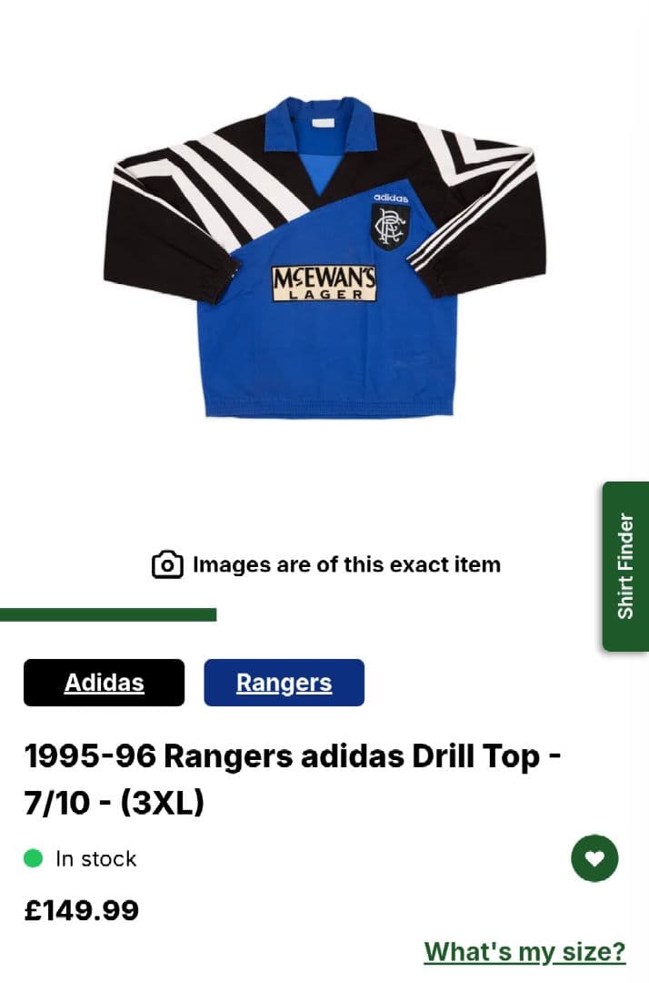 激レア‼️90s adidas レンジャーズ　ドリルトップジャージ L 青/黒