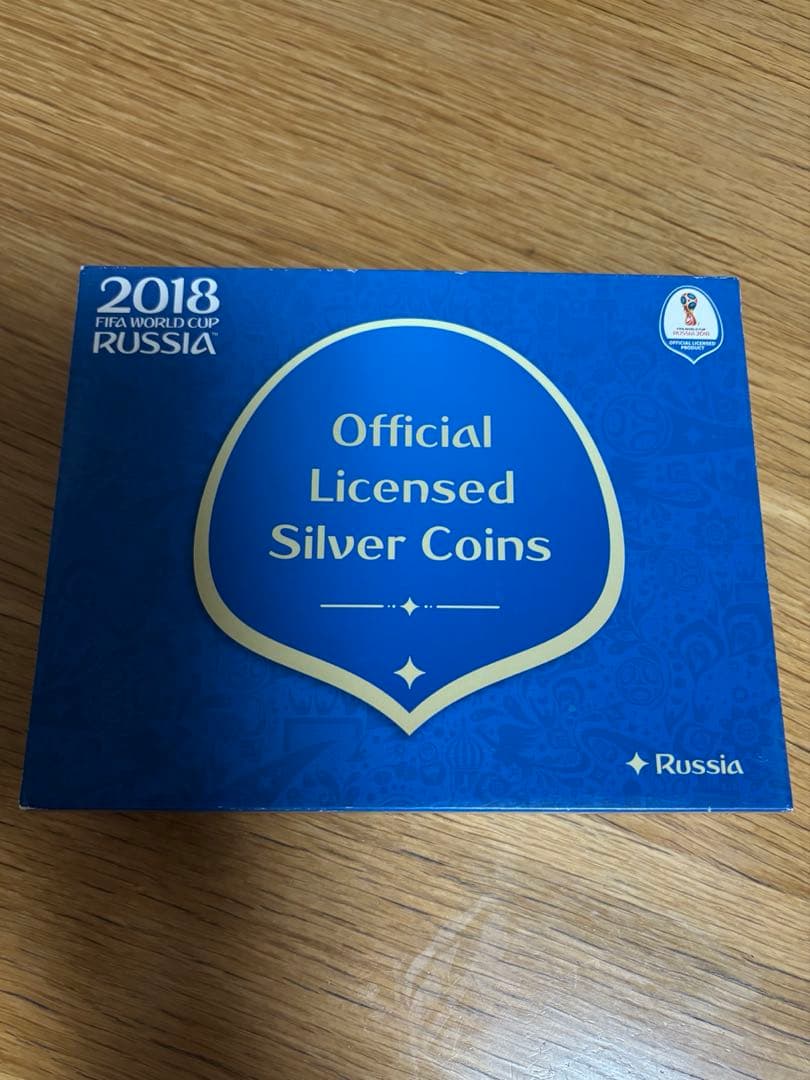 FIFA ワールドカップロシア大会　2018 公式記念 シルバー4種セット