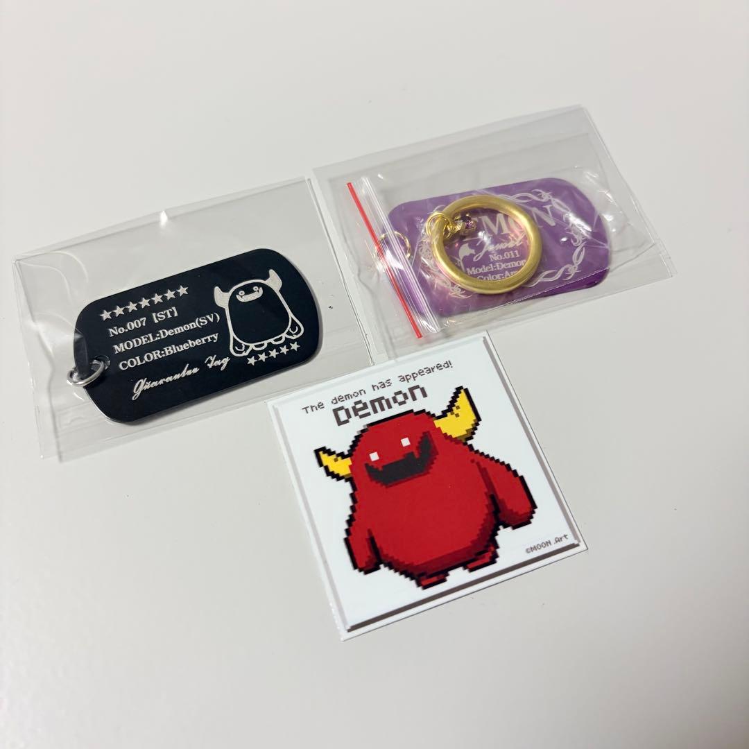 デモンソフビ 2点セット DEMON デザフェス ムーンアート 上の空怪獣ボー