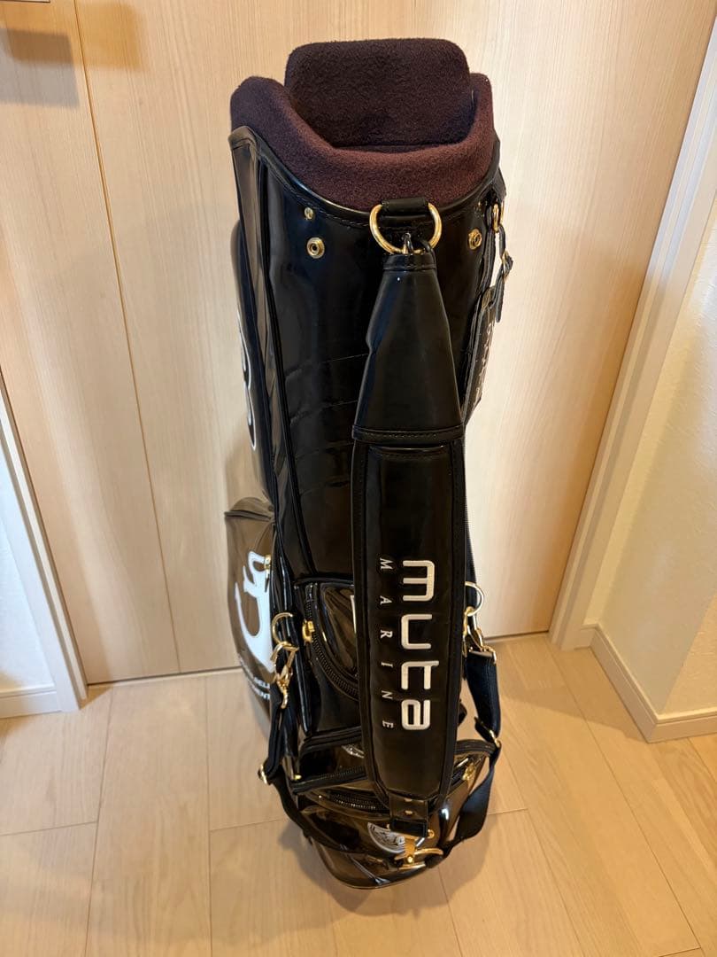 muta ゴルフキャディバッグ 黒 8