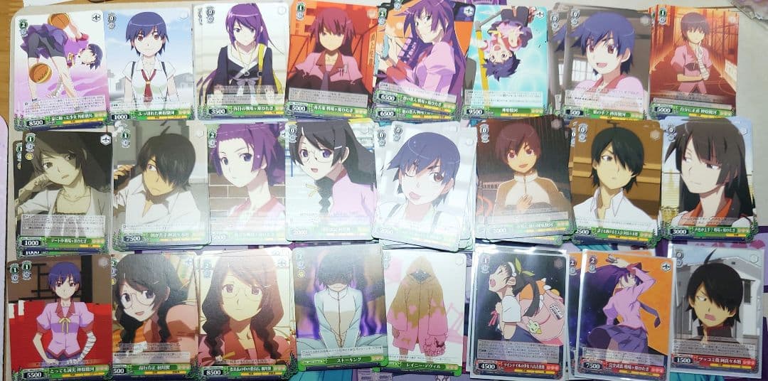 ヴァイスシュヴァルツ　化物語　まとめ売り