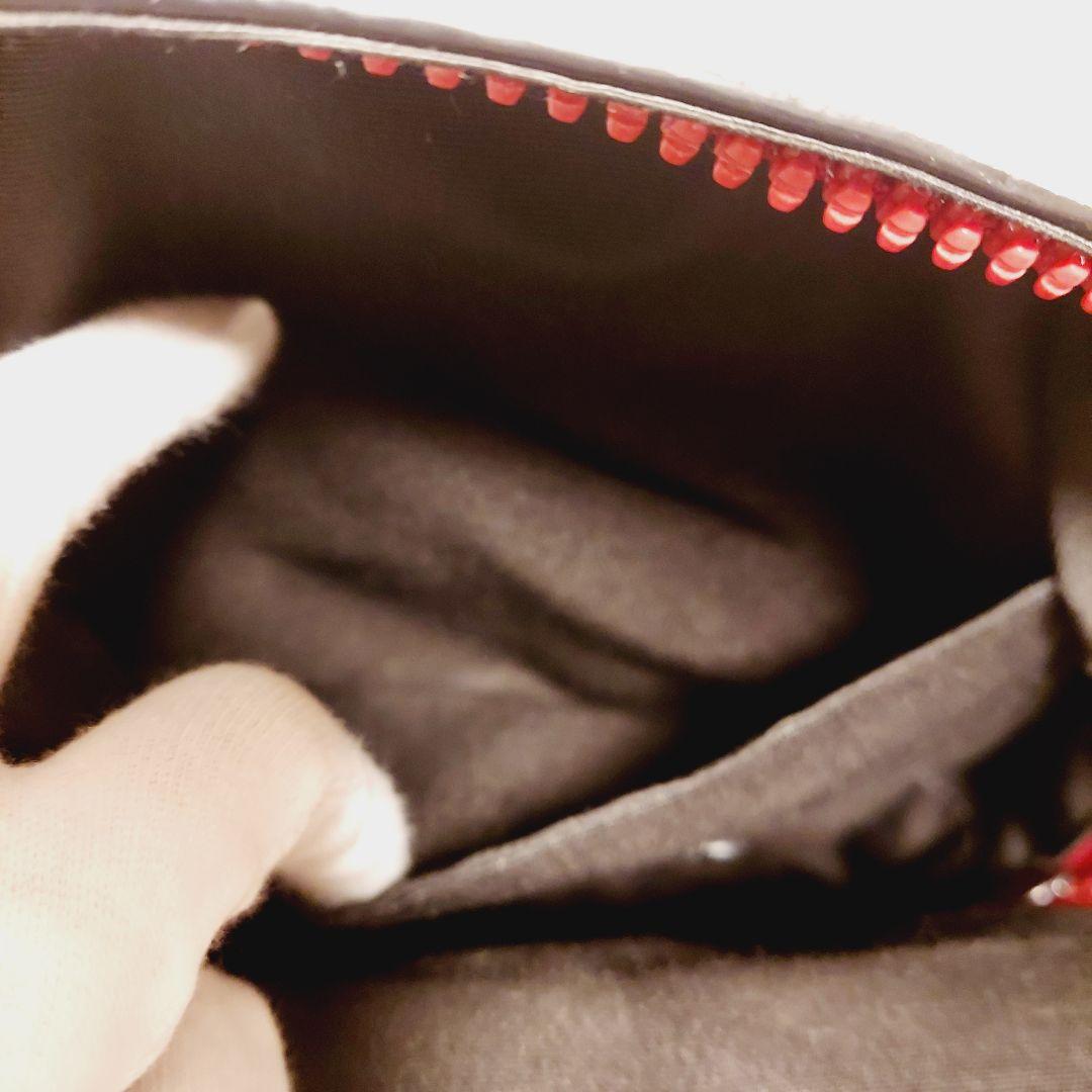 【COACH】ボディバッグ 白×赤×黒 ユニセックス コンパクト