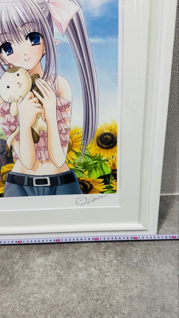 CUTIE PARTNERS 西又葵 版画 ミクスドメディア 作品保証あり