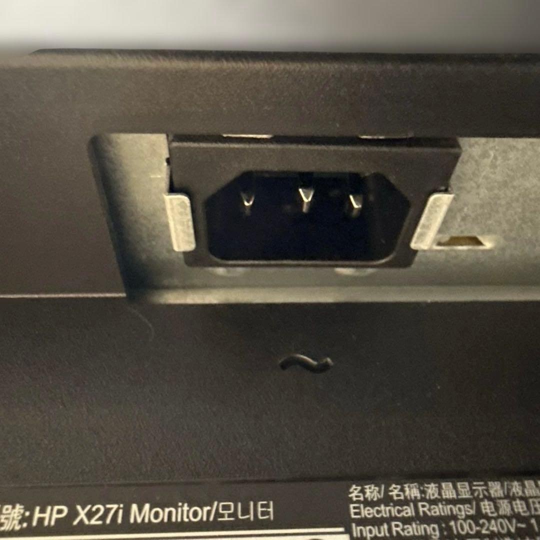 K*i様 送料無料　HP X27i 2k ips ゲーミングモニター