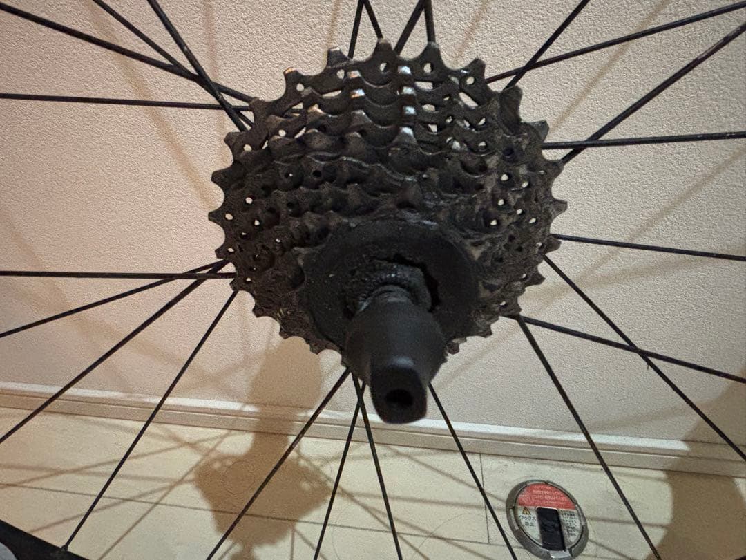 シマノ　WH-RS100 リム用ホイール　9速スプロケ付