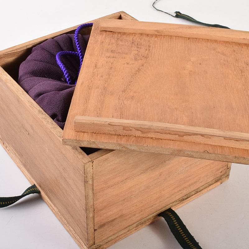 茶道具　唐津焼　古唐津　片口茶碗　小山冨士夫(古山子)書付箱　M　R7550