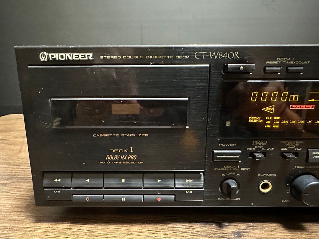 Pioneer パイオニアCTーW840R 動作品