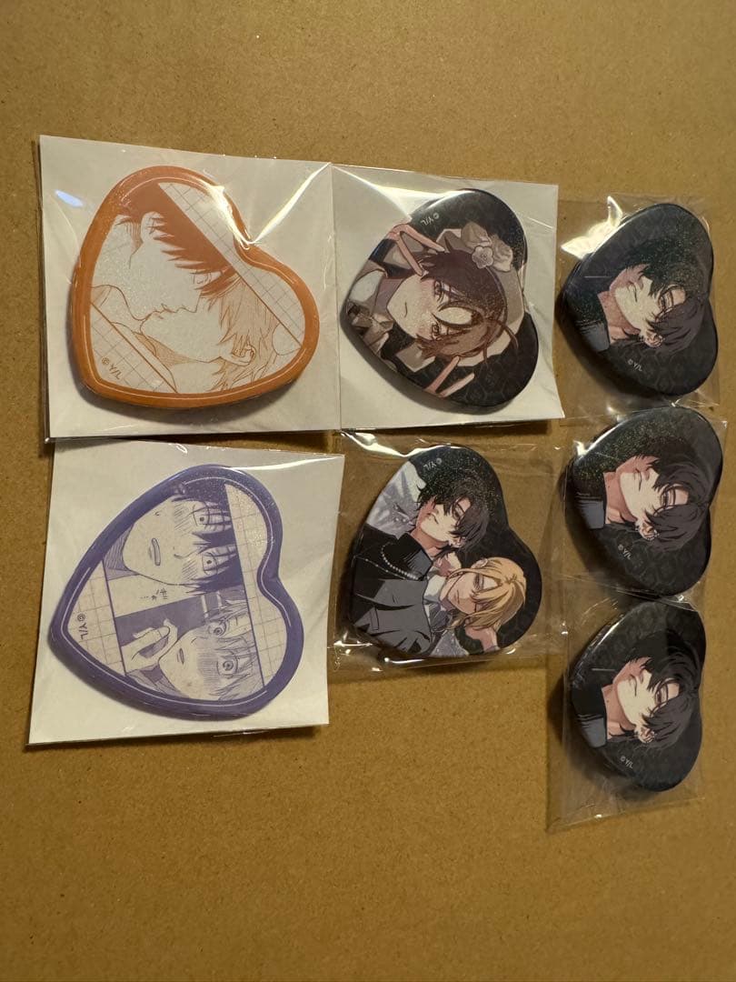 鯛代くん、君ってやつは。　ハート　缶バッジ