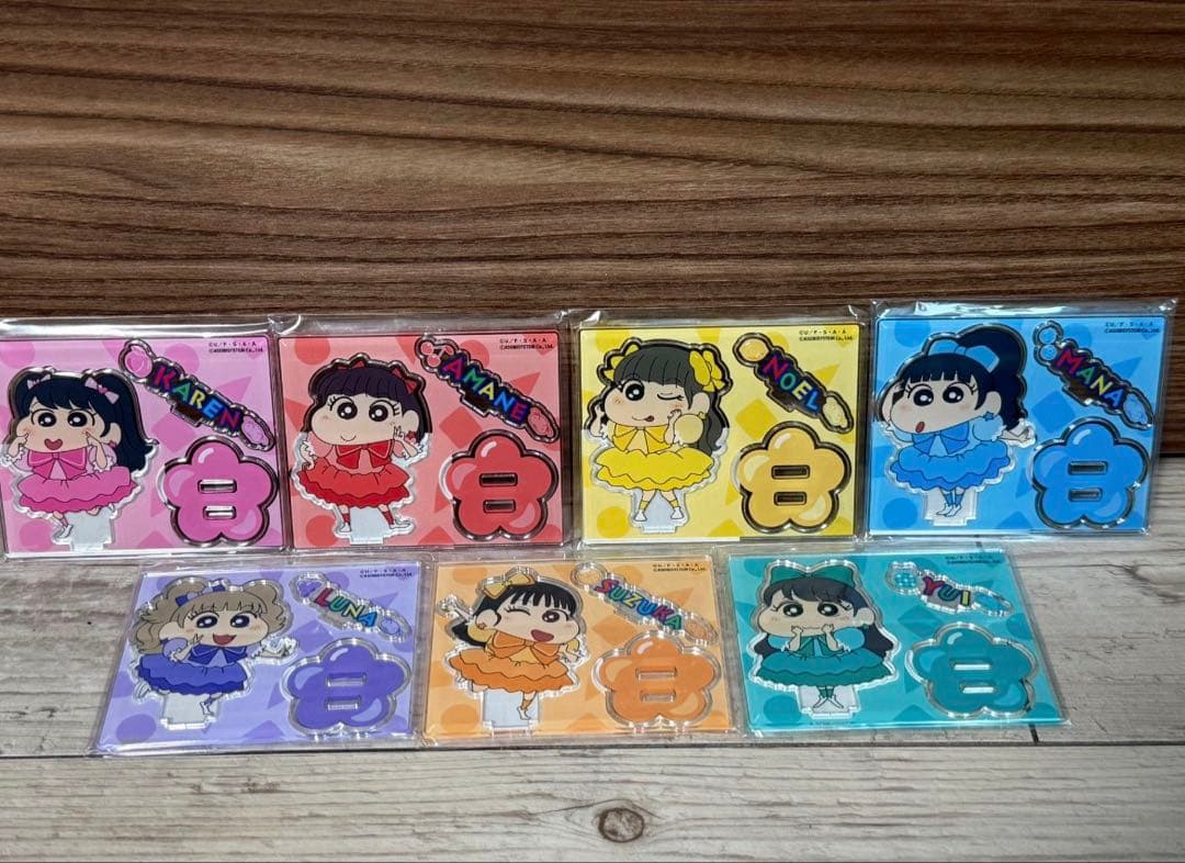 フルーツジッパー×クレヨンしんちゃん アクリルスタンド