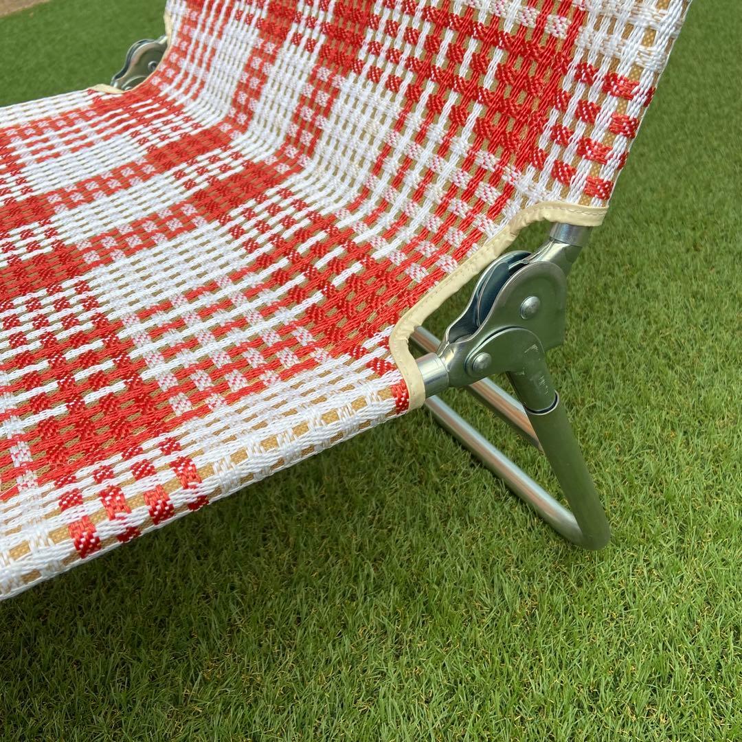 昭和レトロ　ビーチベッド　チューブベッド　サマーベッド　お風呂上がりにも