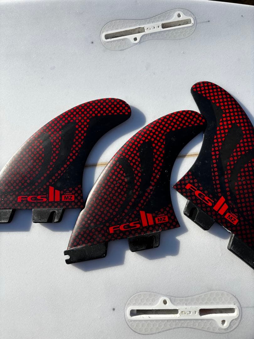 シャープアイ FCS II MZ Large サーフボードフィン 3枚セット