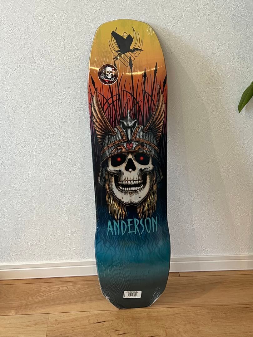 ANDY ANDERSON スケートボードデッキ 8.45インチ