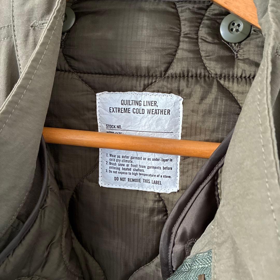 限定展開 ビッグシルエット ライナーセット ショートモッズコート　Sサイズ