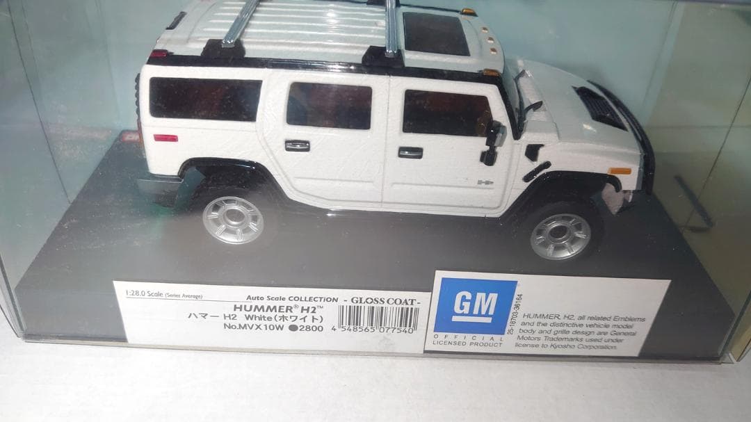 京商ミニッツHUMMER H2　ボディ　ホワイト