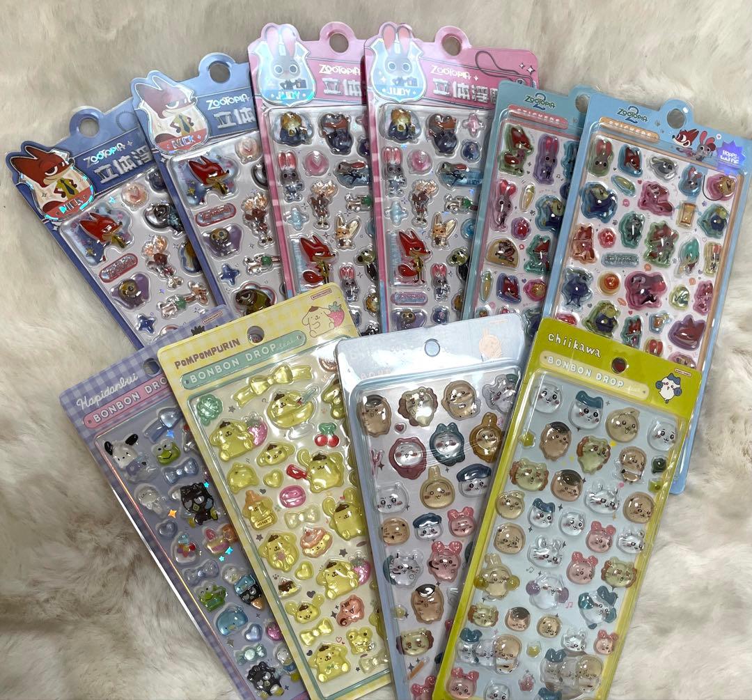 かりともさまご確認用 ズートピア シール・ステッカー