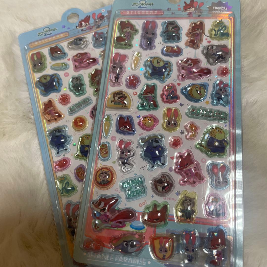 かりともさまご確認用 ズートピア シール・ステッカー