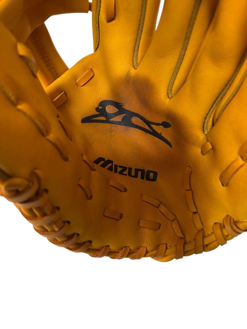 【極美品】ミズノ 都市対抗野球 レア黒獅子 記念モデル 右投げ用 軟式グローブ